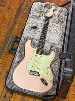 Pre-Owned Fender DE American Professional II Stratocaster RW Shell Pink w/ Matching Head Stock