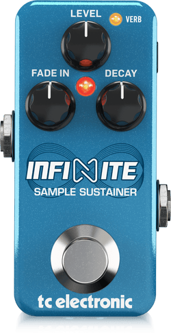 TC Electronic Infinite Mini Sample Sustainer Pedal top view