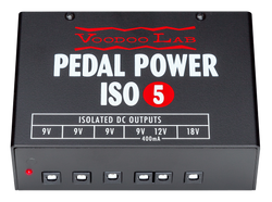 Voodoo Labs Pedal Power ISO 5 top view