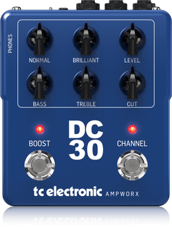 TC Electronic Ampworx DC30 Dual-Channel Guitar Preamp top