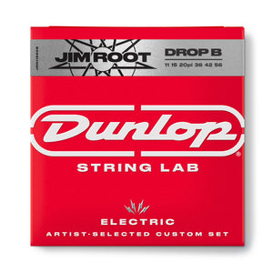 Dunlop JIM ROOT Signature Guitar Strings, 11-56 for Drop B Tuning
