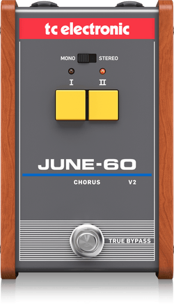 TC Electronic June 60 Stereo Chorus V2 top view