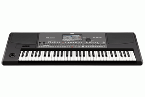 KORG PA600 Arranger Keyboard front angle