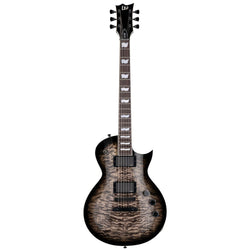 LTD EC-400QM Electric Guitar, See-Thru Black Sunburst