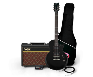 Guitarist Essentials Pack with LTD EC-10 Electric Guitar, Vox Pathfinder 10 Amp & Korg Tuner