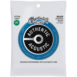Martin Authentic Acoustic 12-String Phosphor Bronze Acoustic Strings