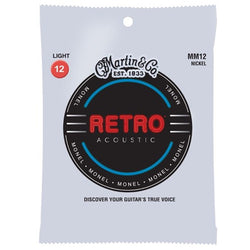 Martin MM12 Retro Light Monel Acoustic Guitar Strings 12-54