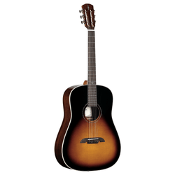 Alvarez MDR70e Sunburst Masterworks Slope Shoulder front left