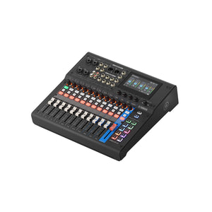 Yamaha MGX12 Digital Mixing Console - Black front right side angle