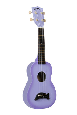 Kala Purple Burst Soprano Dolphin Ukulele