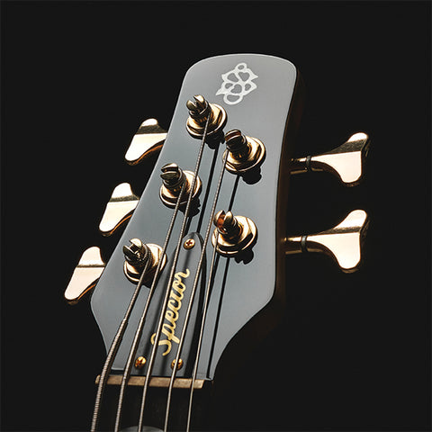 Spector Icon NS-5 Bolt-On 5-String Bass Guitar, Black Gloss