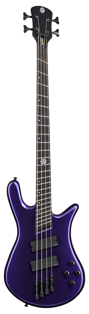 Spector NS Dimension HP 4-String Multi-Scale Bass Guitar - Plum Gloss