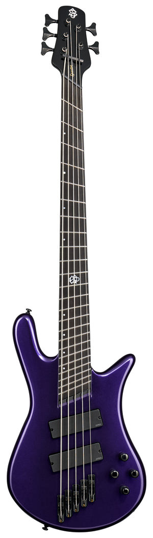 Spector NS Dimension HP 5-String Multi-Scale Bass Guitar - Plum Gloss