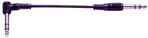 AMS 6ft Right Angle Stereo Instrument Cable Black 6ft