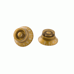 Gibson Top Hat Knobs (4 Pack) - Gold