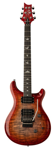 PRS SE Custom 24 Floyd Rose - Charcoal Cherry Burst