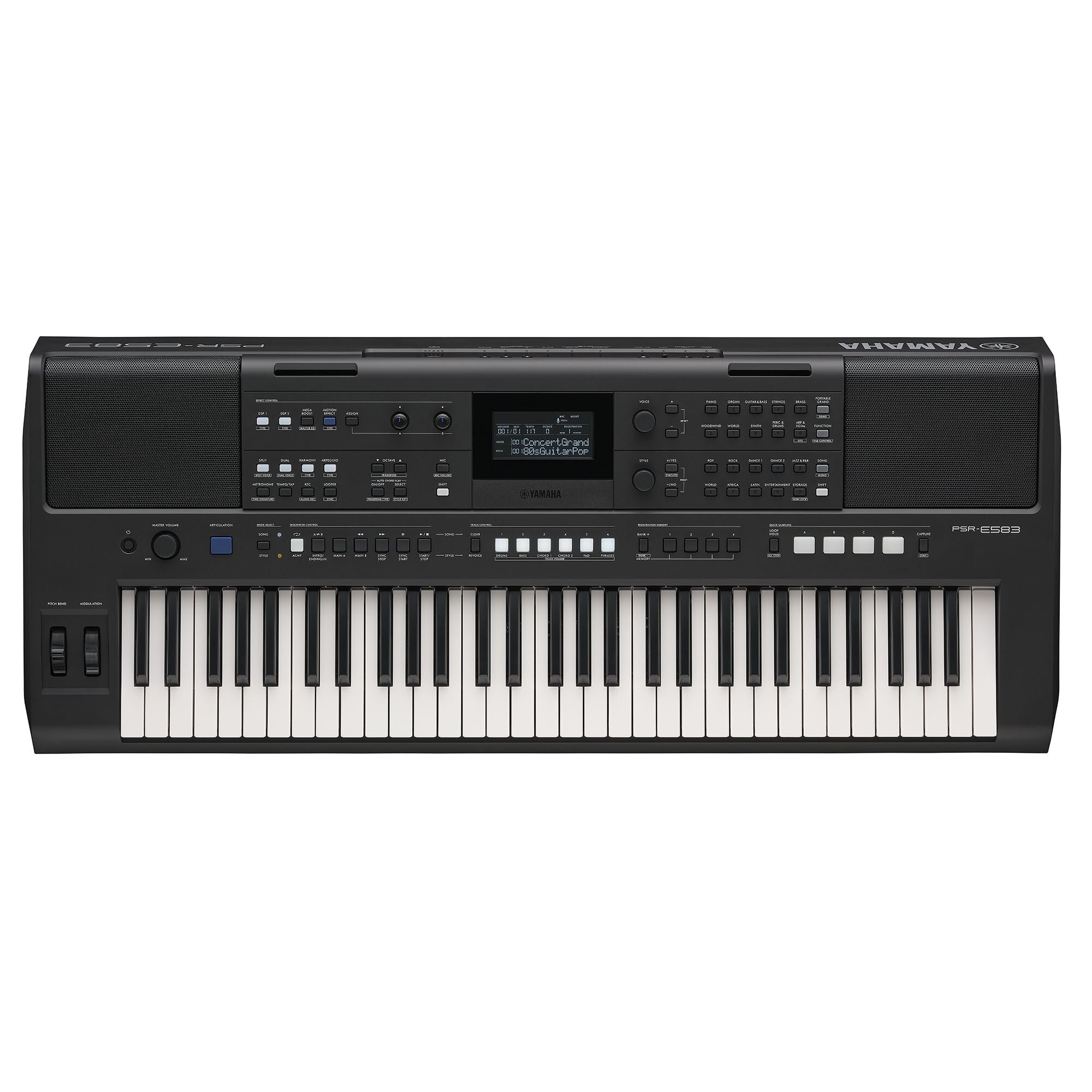 Yamaha PSR-E583 61-Note Touch Response Keyboard PSRE583