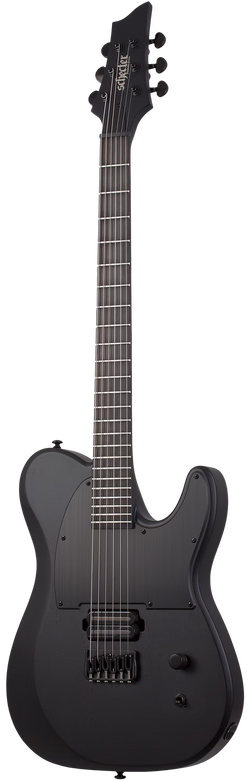 Schecter PT Black Ops Electric Guitar, Satin Black Open Pore *B STOCK*