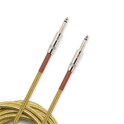 D'Addario Custom Series Braided Instrument Cable, Tweed, 20ft