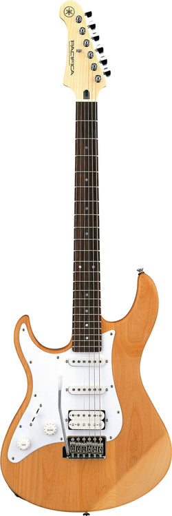 Yamaha Pacifica 112J Left Handed Yellow Natural Satin with Humbucker and two single coils