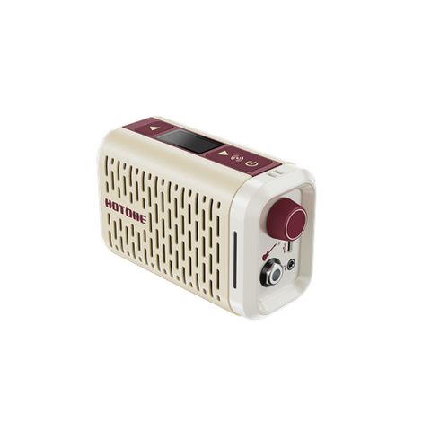 Hotone Pulze Mini - Portable & Rechargeable Guitar Amp (White)