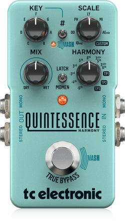 TC Electronic Quintessence Harmony Pedal top view