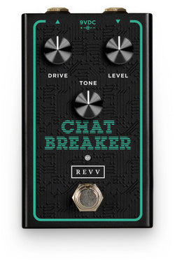 REVV Chatbreaker Overdrive Pedal - Limited Edition top view