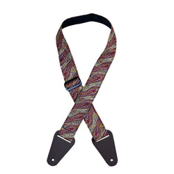 Colonial Leather Aboriginal Art - Spirit Dreaming Brown