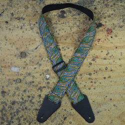 Colonial Leather Aboriginal Art - Spirit Dreaming Green