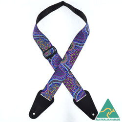 Colonial Leather Aboriginal Art - Wild Bush Flowers