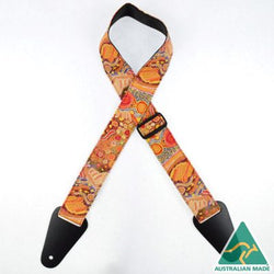 Colonial Leather Aboriginal Art - River Bed