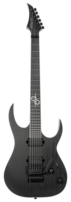 Solar S1.6FRBOP+ Electric Guitar - Black Open Pore Matte