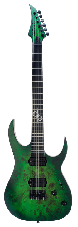 Solar S1.6HLB Electric Guitar - Lime Burst Matte
