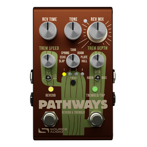 Source Audio Pathways Reverb + Tremolo Dual Effect Pedal