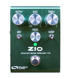 Source Audio ZIO Analog Bass Preamp + DI top view