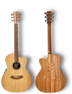 Cole Clark STUDIO GA w/ Bunya Face, Queensland Maple back & sides