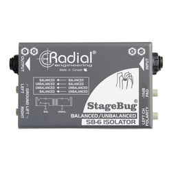 Radial StageBug SB-6 Two Channel Line-Level Audio Isolator