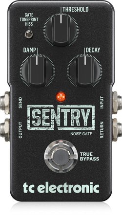 TC Electronic Sentry Noise Gate top view