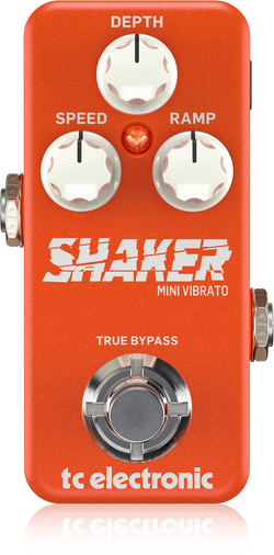 TC Electronic Shaker Mini Vibrato Pedal top view