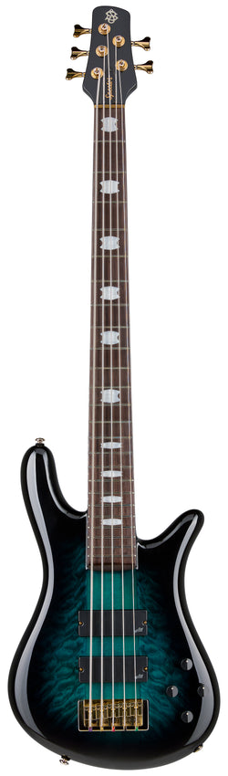 Spector Icon NS-5 Neck-Through, Black & Blue
