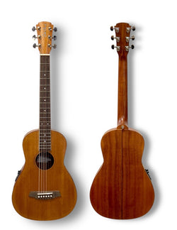 Cole Clark Studio Parlor, All solid African Mahogany face, back & sides, 24.75