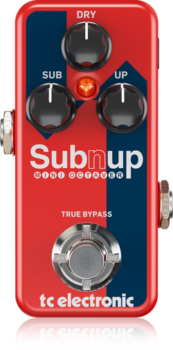 TC Electronic Sub 'N' Up Mini Octaver top view