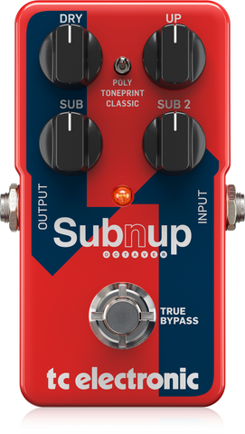 TC Electronic Sub 'N' Up Polyphonic Octave Pedal TC Electronic Sub 'N' Up Polyphonic Octave Pedal