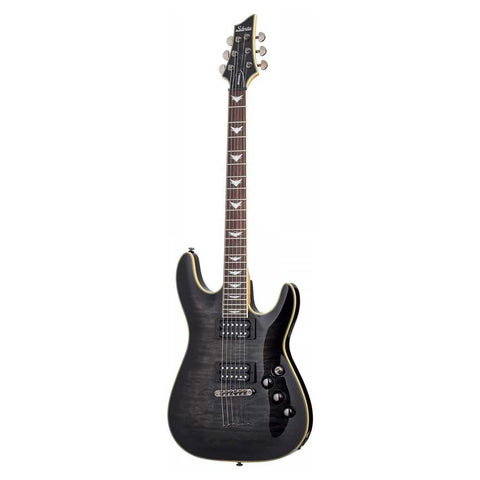 殀*磨様 手渡し可能 Schecter omen extremeブラック Schecter Omen Extreme See-Thru Black