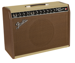 Fender FSR Deluxe Reverb Amplifier, Two-Tone Vanilla Cocoa Bassman