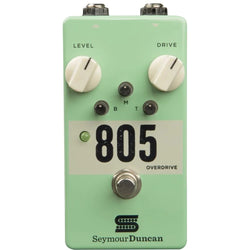 Seymour Duncan 805 Overdrive Pedal top view