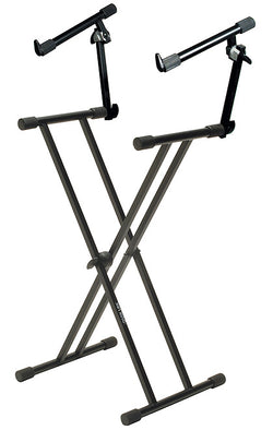 Quik Lok T-22 Double Keyboard Stand
