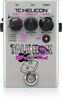 TC Helicon TalkBox Synth top view