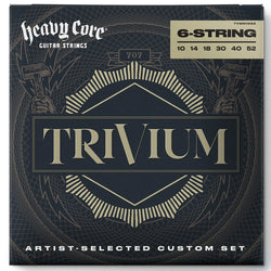 Dunlop TRIVIUM Signature Guitars Strings, 10-52