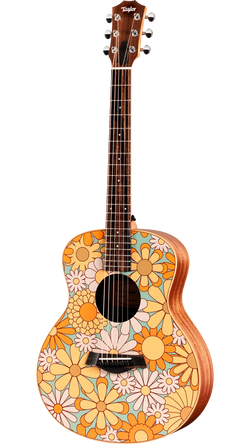 Taylor GS Mini-e Special Edition, Floral Blue